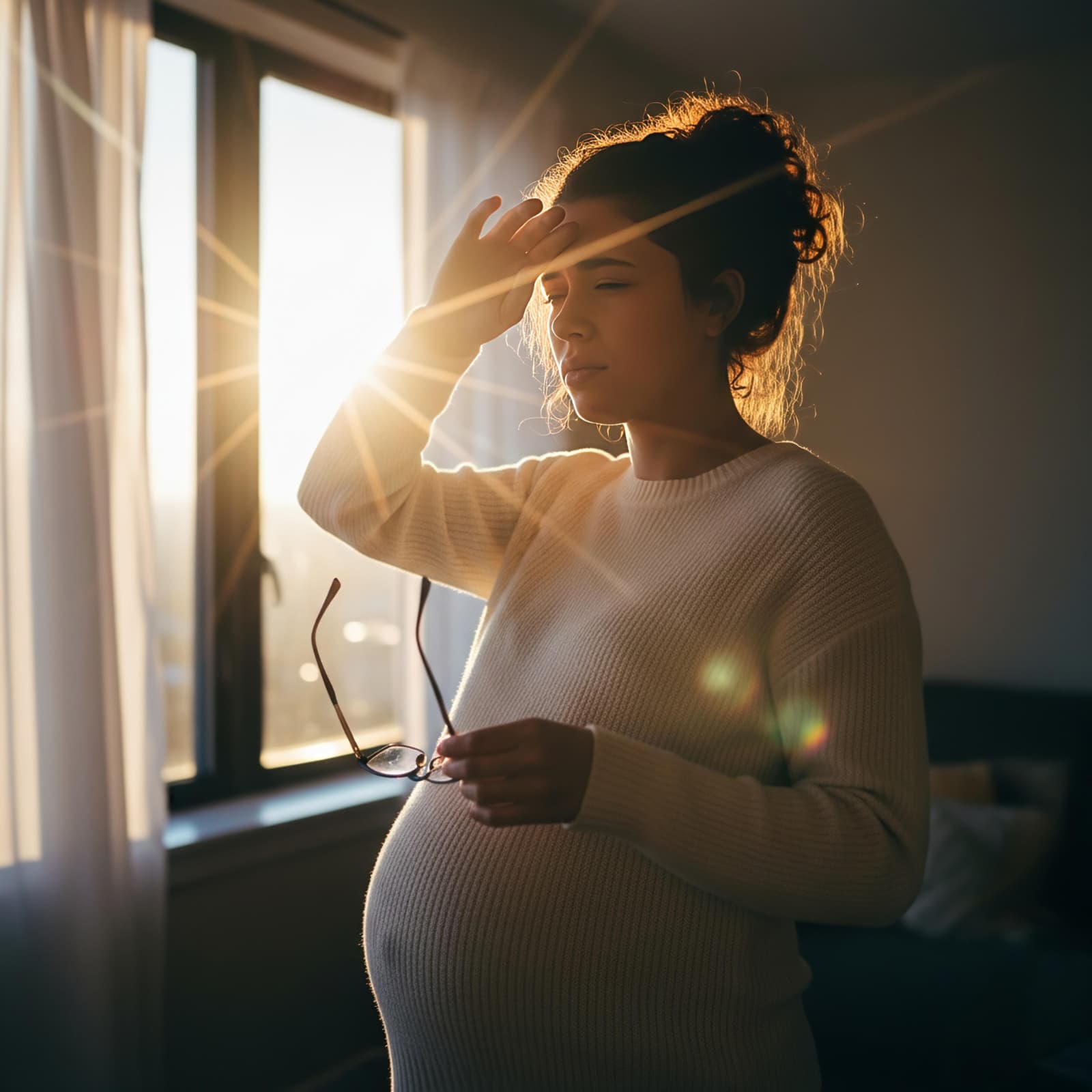opticien Colmar vue chez la femme enceinte lunettes de vue et soleil